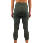 Cool Khaki 3/4 leggings with pockets